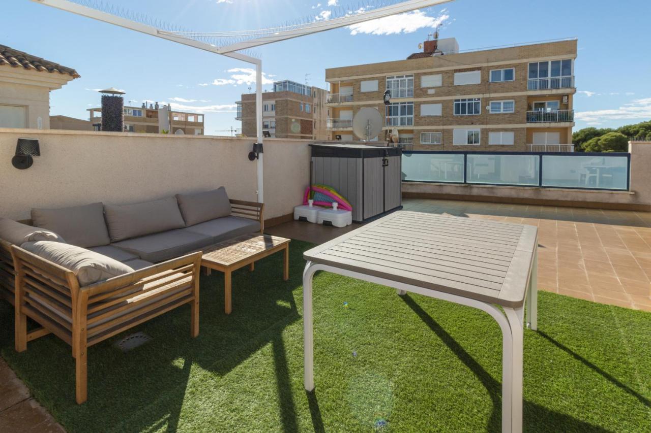 234 Sunshine Penthouse-Alicante Holiday Playa Flamenca Eksteriør bilde